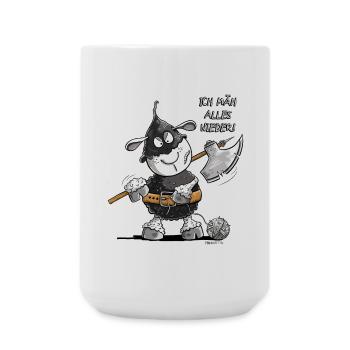 Henker Schaf I Scharfrichter I Sprüche - Große Tasse 440 ml - Weiß - Vorne