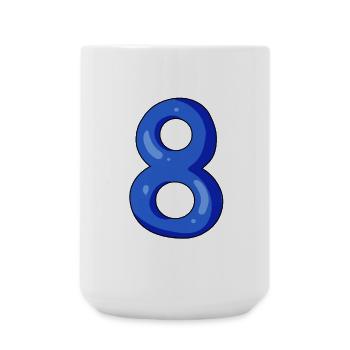 8 - Grande tasse 440 ml - blanc - Devant