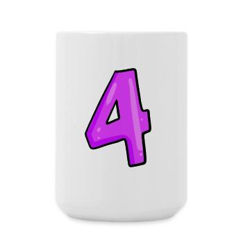 4 - Grande tasse 440 ml - blanc - Devant