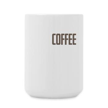 Café - Grande tasse 440 ml - blanc - Devant