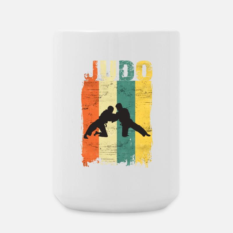 Judo - Grande tasse 440 ml - blanc