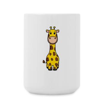 Girafe - Grande tasse 440 ml - blanc - Devant