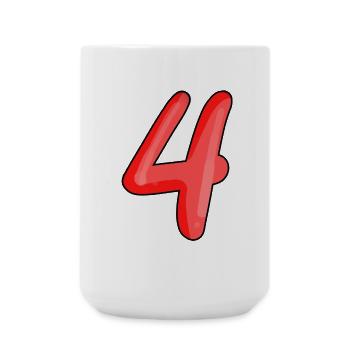 4 - Grande tasse 440 ml - blanc - Devant