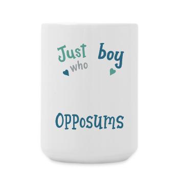 Opossum Opossum-Liebhaber - Große Tasse 440 ml - Weiß - Vorne