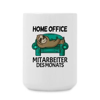 Home Office Mitarbeiter des Monats Geschenk - Große Tasse 440 ml - Weiß - Vorne