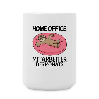 Mitarbeiter des Monats - Große Tasse 440 ml - Weiß - Vorne