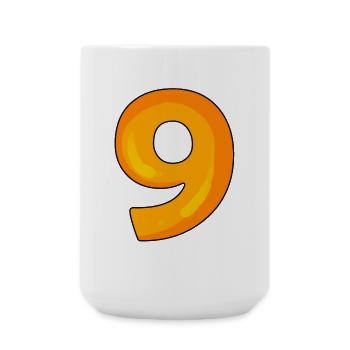 9 - Grande tasse 440 ml - blanc - Devant