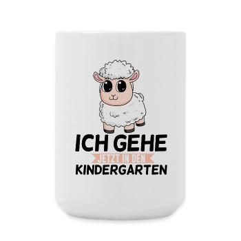 Kinder Kindergartenkind Kindergarten Geschenk - Große Tasse 440 ml - Weiß - Vorne