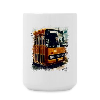 Vintage Ikarus Bus - Grande tasse 440 ml - blanc - Devant