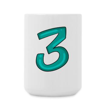 3 - Grande tasse 440 ml - blanc - Devant