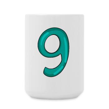 9 - Grande tasse 440 ml - blanc - Devant