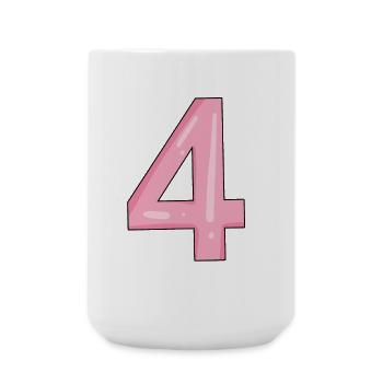 4 - Grande tasse 440 ml - blanc - Devant