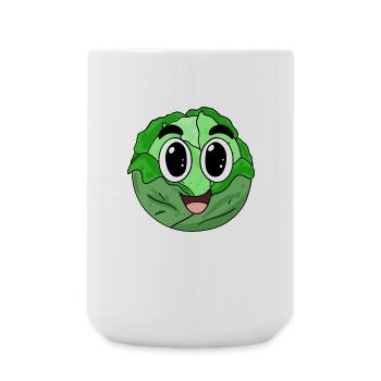 Doux chou - Grande tasse 440 ml - blanc - Devant