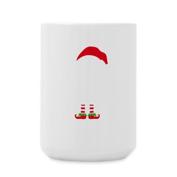 Santa's Favourite Secretary - Large Mug 440 ml - white - Front