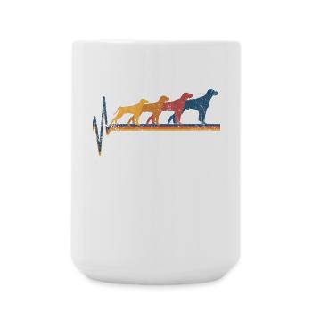 Weimaraner Weimaraner-Besitzer - Große Tasse 440 ml - Weiß - Vorne