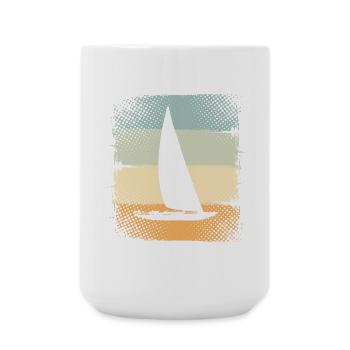 Sailing ship - Large Mug 440 ml - white - Front