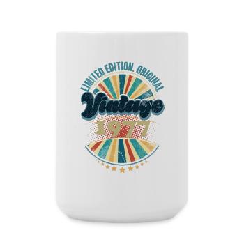 Année de naissance 1977 Anniversaire Vintage - Grande tasse 440 ml - blanc - Devant