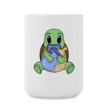 Bébé Tortue - Grande tasse 440 ml - blanc - Devant
