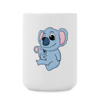 Famille - Koala avec bébé - Koala - Grande tasse 440 ml - blanc - Devant