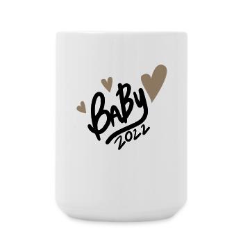 Bébé 2022 - Nouveau-né 2022 - Grande tasse 440 ml - blanc - Devant
