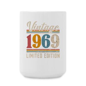 1969 Vintage Year of construction Birthday Vintage - Large Mug 440 ml - white - Front