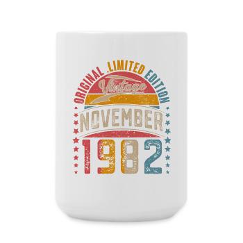 1982 Novembre millésime 40e anniversaire Millésime - Grande tasse 440 ml - blanc - Devant