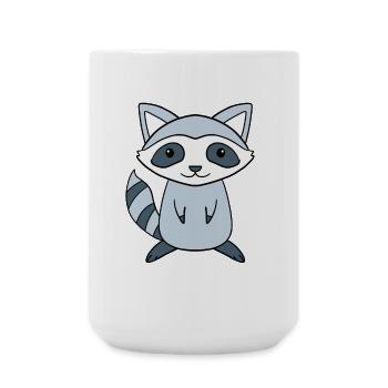 Raccoon - Large Mug 440 ml - white - Front
