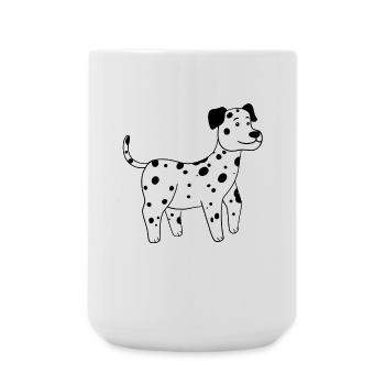 Dalmatian - Large Mug 440 ml - white - Front