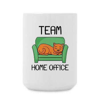 Bureau à domicile - Grande tasse 440 ml - blanc - Devant
