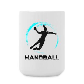 Handball - Grande tasse 440 ml - blanc - Devant