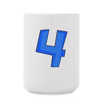 4 - Grande tasse 440 ml - blanc - Devant