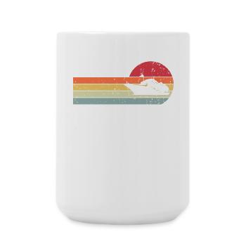 Bateau - Grande tasse 440 ml - blanc - Devant