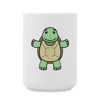 Tortue - Grande tasse 440 ml - blanc - Devant