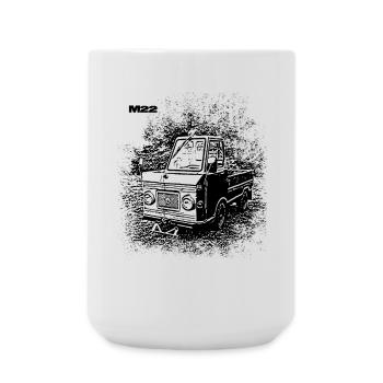 Multivoiture M22 - Grande tasse 440 ml - blanc - Devant