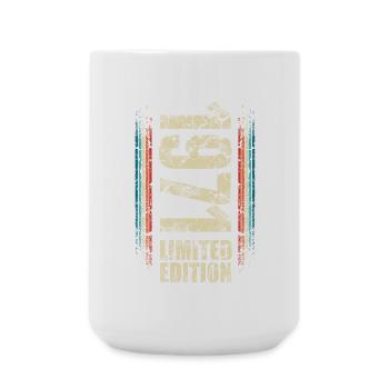 1971 Year of birth Year of construction Born Birthday - Large Mug 440 ml - white - Front