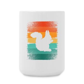 Écureuil - Grande tasse 440 ml - blanc - Devant