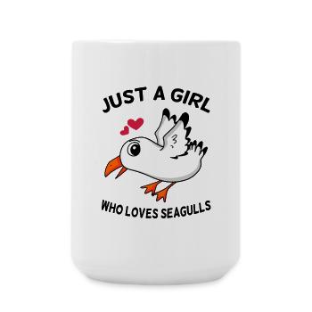 Mouette Chères Filles - Grande tasse 440 ml - blanc - Devant