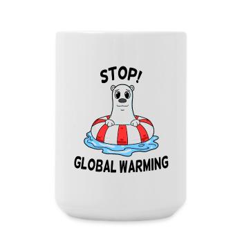 Changement climatique Protection du climat - Grande tasse 440 ml - blanc - Devant