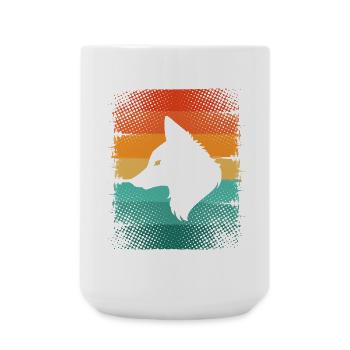 Fox - Large Mug 440 ml - white - Front