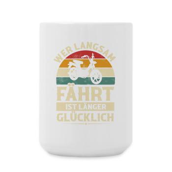 Mofa - Große Tasse 440 ml - Weiß - Vorne
