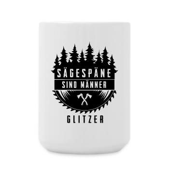 Holzfäller - Große Tasse 440 ml - Weiß - Vorne