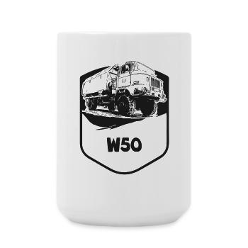 W50 - Armoiries - Grande tasse 440 ml - blanc - Devant
