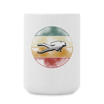 Divers Diving - Large Mug 440 ml - white - Front