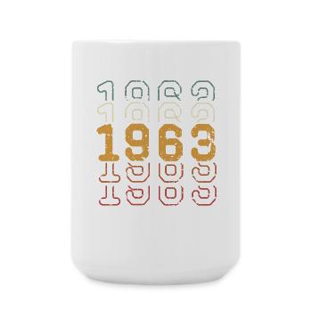 1963 - Große Tasse 440 ml - Weiß - Vorne