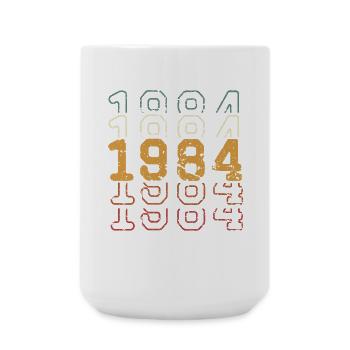 1984 - Grande tasse 440 ml - blanc - Devant