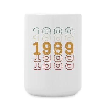 1989 - Large Mug 440 ml - white - Front