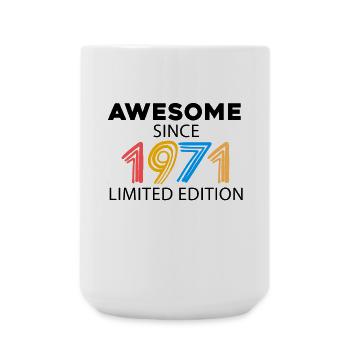 ntastic since 1971 - born 1971 - Large Mug 440 ml - white - Front