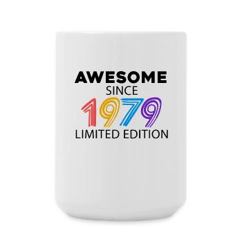 Fantastic since 1979 - born in 1979 - Large Mug 440 ml - white - Front