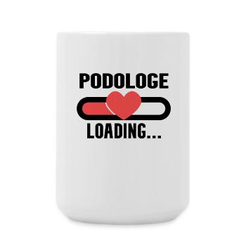 Podologe Loading - Große Tasse 440 ml - Weiß - Vorne