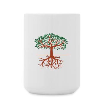 Family Reunion Our Roots Run Deep - Große Tasse 440 ml - Weiß - Vorne